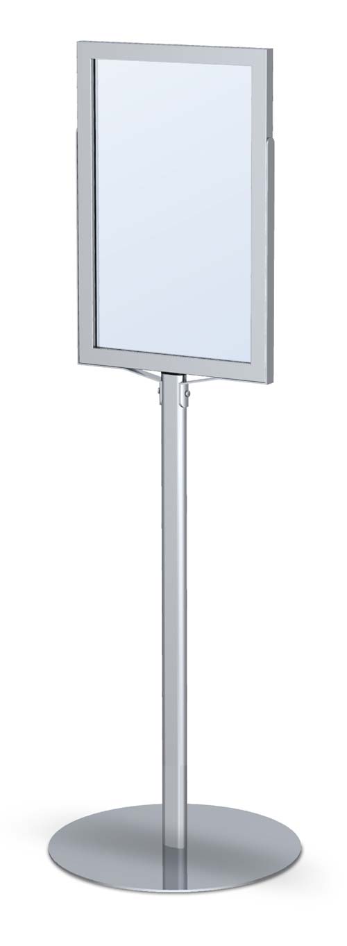 Monster Pedestal Sign Frame Stand Floor Standing Sign Holders Display Aisle