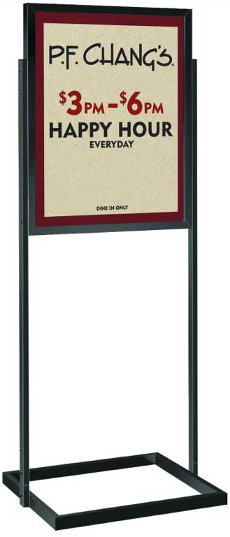 Poster Holder Display Print Stand for Notice & Warning 01 - SIGNWIN