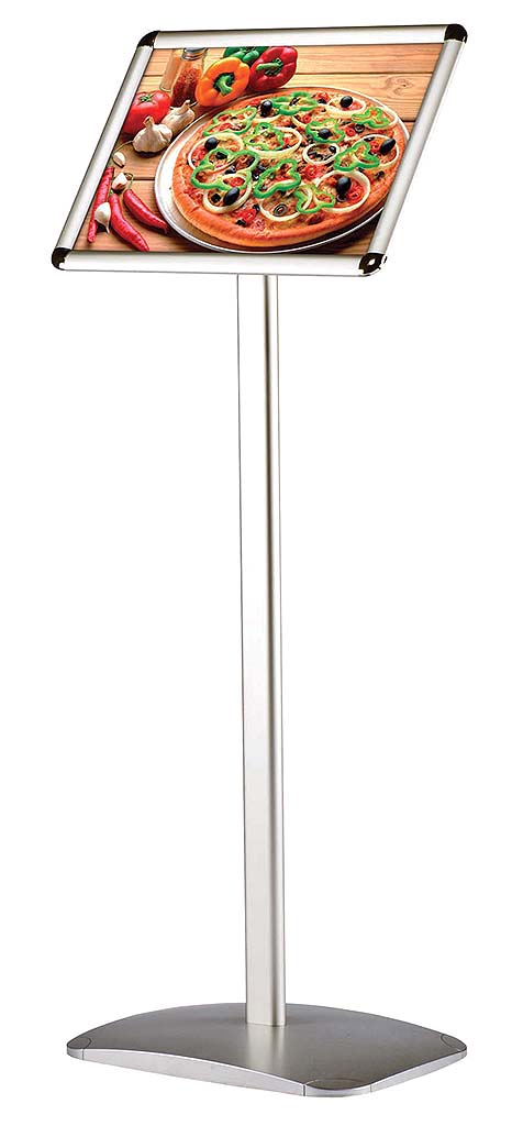 menu board display stand