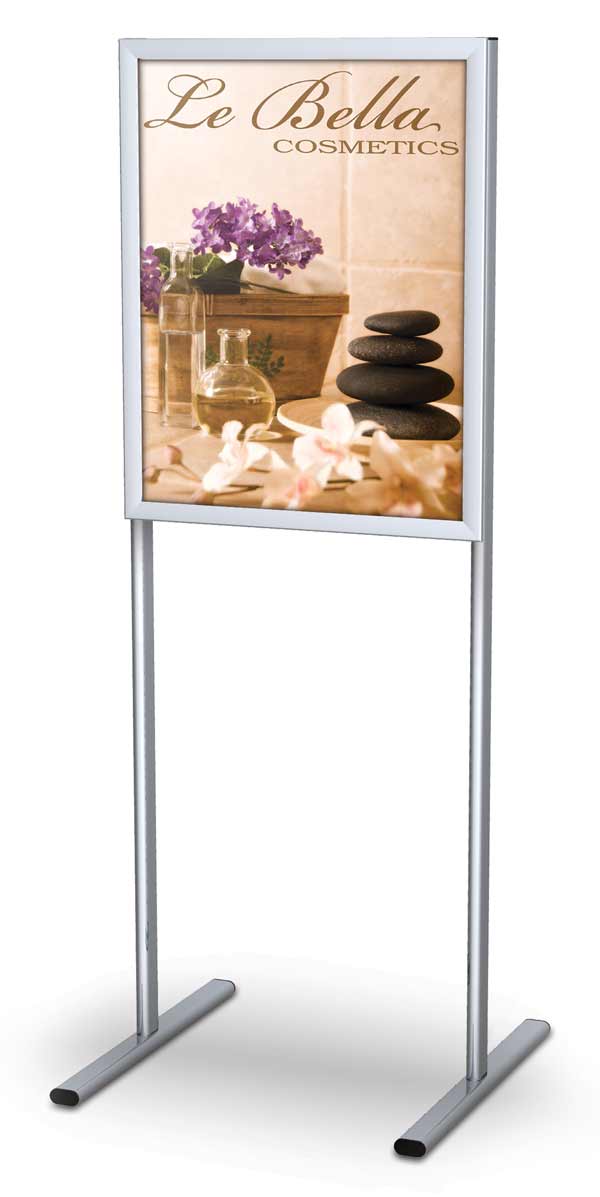 SnapFrame Poster Stands, Floor Standing Sign Holders