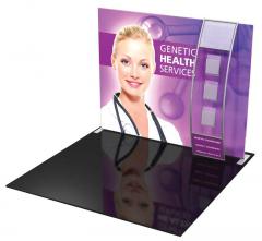 Tension Fabric Displays/Backwalls - Formulate 10 feet Straight Curve