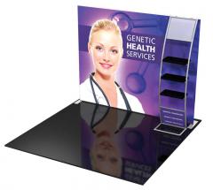 Tension Fabric Displays/Backwalls - Formulate 10 feet Straight Curve