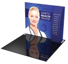 Tension Fabric Displays/Backwalls - Formulate 10 feet Straight Curve