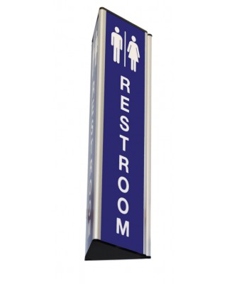 Hanging Displays/Wayfinding Signs - Triangular Projecting Frames (Flat)