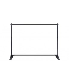 Step and repeat backdrop banner stand