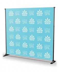 8x8 step and repeat backdrop banner stand BN5