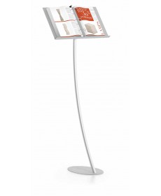 Catalog stand with 3 ring binder