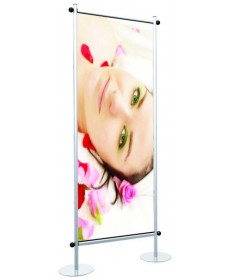 Retail banner stand Apollo snapgraphic stand