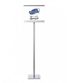 Pump Hand Sanitizer Stand with Sign Holder