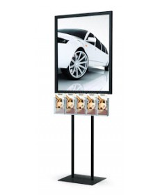 22x28 Poster sign stand with brochure holders
