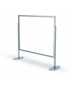 Oversize double sided free standing poster sign holder