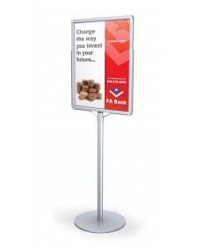 24x36 Poster sign holder stand for high traffic area