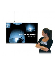 Hanging Displays - Poster Snapper Aluminum hanging rails