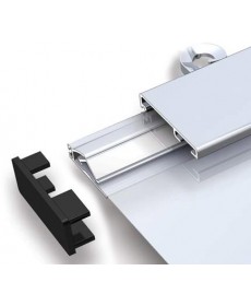 poster hanger  rails with aluminum case