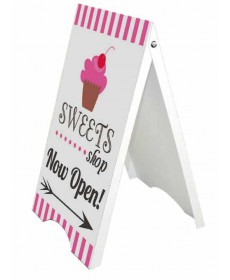 Apex Plastic A-Frame Sidewalk Sign Stand 