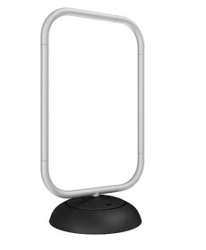 Outdoor tube frame stand with water-fill base