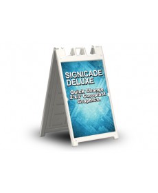 Signicade Outdoor sign deluxe white