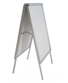 Snap-Open Double sided A-Frame Sidewalk Stand