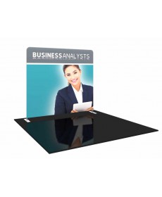 8' Trade Show Back wall Display Formulate Essential