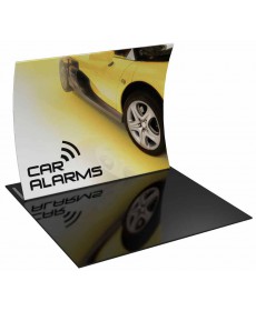 Tension Fabric Displays - Formulate 10ft Vertical Curve