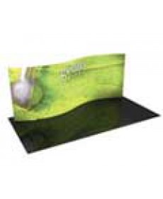 Tension Fabric Displays/Backwalls - Formulate 20ft S Curve