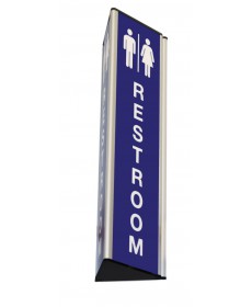 Hanging Displays/Wayfinding Signs - Triangular Projecting Frames (Flat)