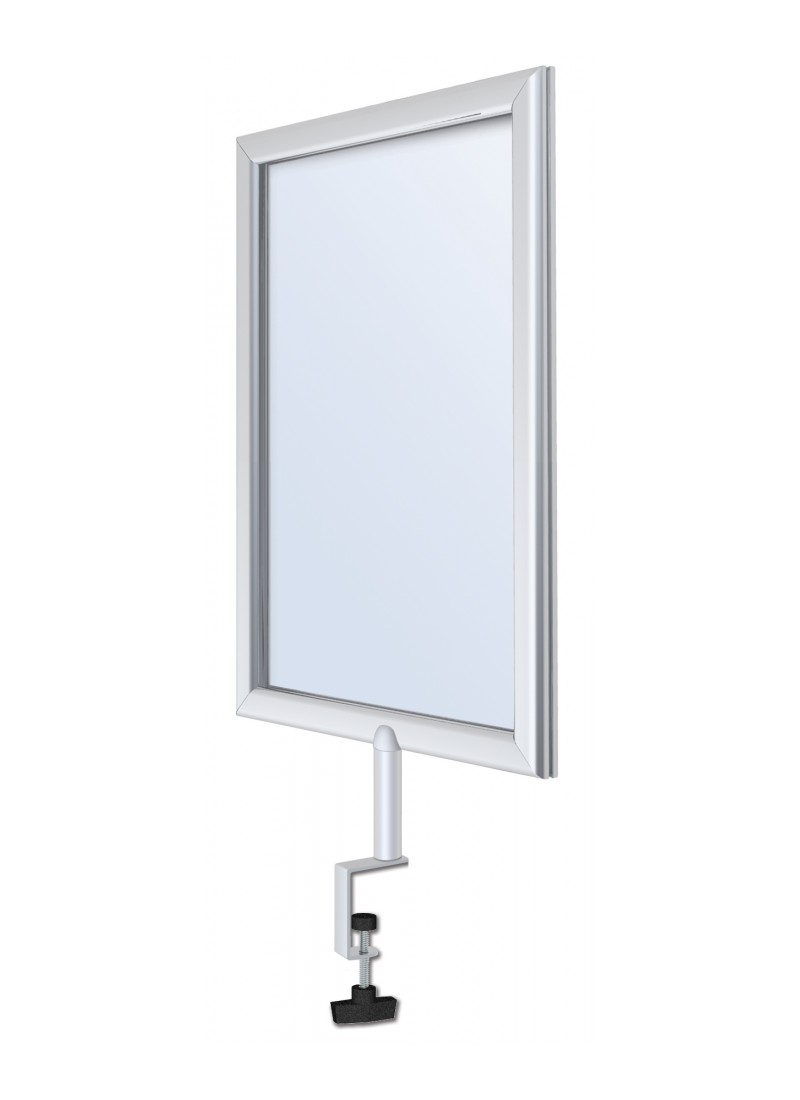 Perfex Clamp On 11 X 17 Tabletop Sign Holders Display Aisle