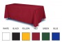Blank Solid Color Table Throw for 6ft Table