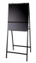 BLACK LEGS, STEEL MAGNETIC A-FRAME EASEL 