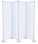 4 Section Partition graphic sign holder stand