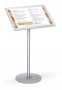 Floor Standing Sign Holders - SnapFrame Pedestal Stand 14"x22"