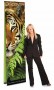 Telescopic Banner Stands - Ultra UB Banner Stand 24"x96" Double Sided
