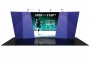 Tension Fabric Displays - Flip 20'x10' Single Sided Exhibit Kit 04