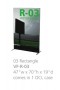 Tension Fabric Displays - Vector Frame Stand 03 Rectangle