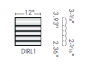 multiple curved frames combined Directory sign frames