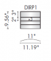 Changeable directory sign DIRP1