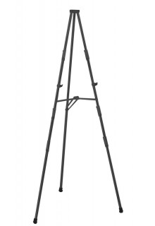 6' BLACK FACILITIES EASEL