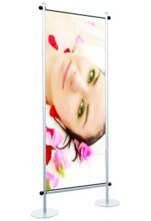 Retail banner stand Apollo snapgraphic stand