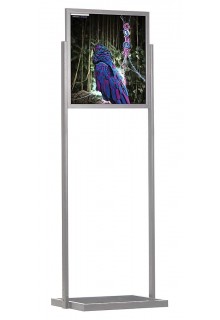 Retail poster sign holder stand