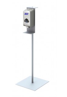 Automatic hand sanitizer dispenser floor stand