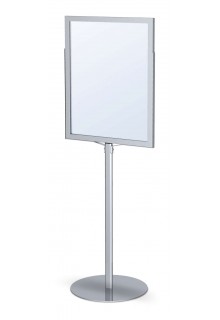 18"x24" floor standing sign holder stand with weighted metal base