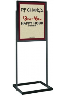 22x28 poster sign holder for retail store