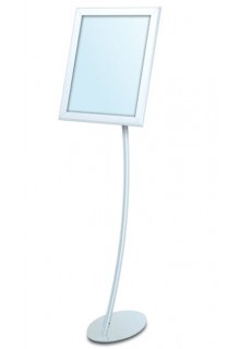 SnapFrame Pedestal Stand - Curved Upright 11"x14"