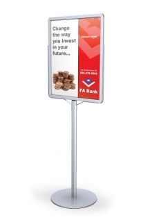 24x36 Poster sign holder stand for high traffic area
