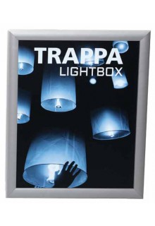 LED light box with snap frame Trappa