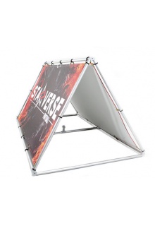 Foundation double sided outdoor billboard A-Frame