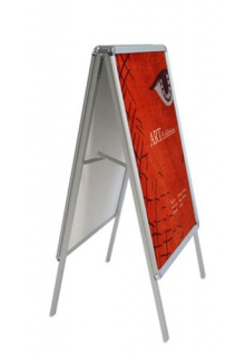 Outdoor Displays - Snap-Open A-Frame Sidewalk Stand