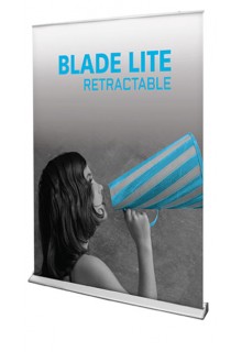 59” wide roll-up banner stand Blade Lite 1500