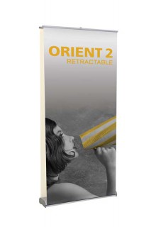 Orient 2 Double Sided Retractable Banner Stand