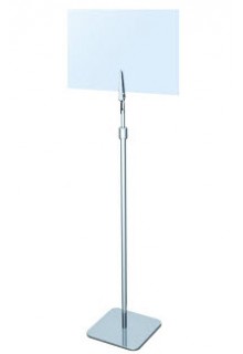 TableTop Sign Holders - Mini Clip Sign Holder 14"-24" Telescopic